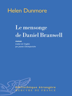 cover image of Le mensonge de Daniel Branwell